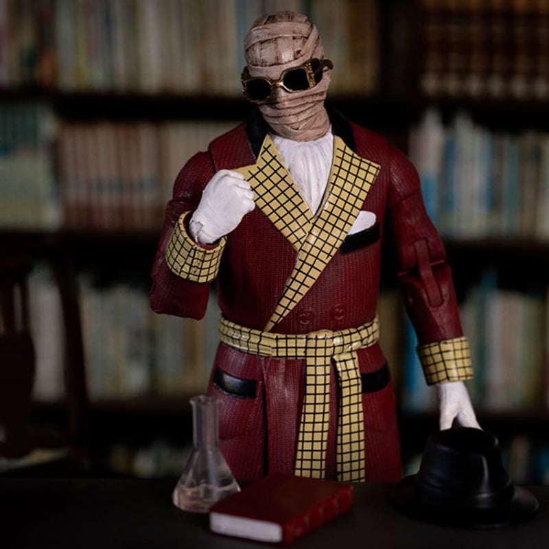 インビジブルマン invisible man フィギュア Amazon.co.jp: BendyFigs