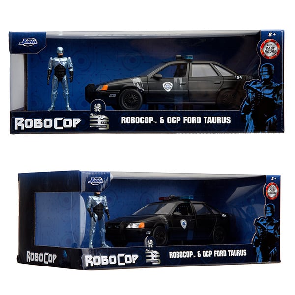1:24 ROBOCOP 1986 OCP FORD TAURUS w/ ROBOCOP 【ロ