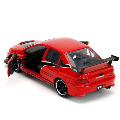 JADATOYS 1:32 ワイルドスピードダイキャストカー Mitsubishi Lancer Evolution IX