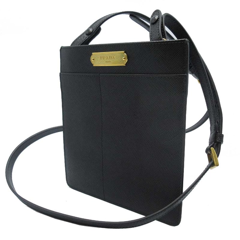 PRADA プラダブラック ショルダーバッグ 楽天市場】【本物保証】PRADA プラダ ショルダーバッグ 三角ロゴ