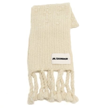 ジル サンダー JIL SANDER レディース　マフラー　ブランドJ40ZZ0142　J14731　105ホワイト系