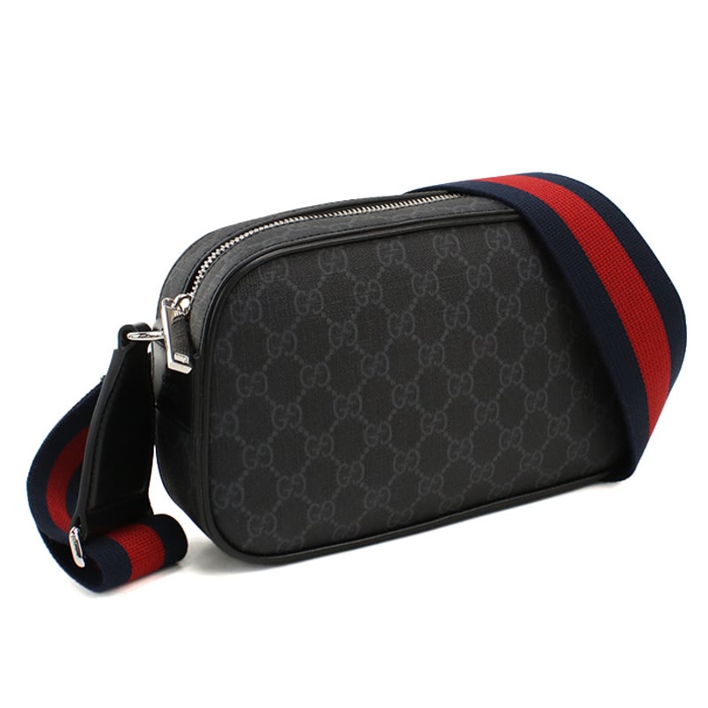 グッチ GUCCI GG BLACK 斜め掛けショルダー ブランド792097 FADJA 1