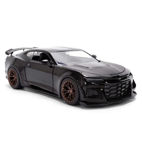 JADATOYS 1:24ワイルドスピードダイキャストカー Chevrolette Camaro ZL1 1LE