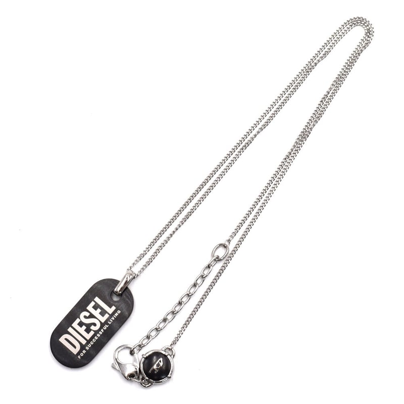 DIESEL ディーゼル DX1349040 ネックレス ドッグタグ ペンダント