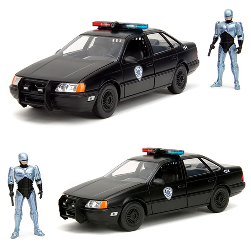 【新品】ロボコップ RoboCop OCP Ford Taurus 1/24 FORD TAURUS OCP DETROIT POLICE & ROBOCOP FIGURE 1/24 DIECAST MODEL