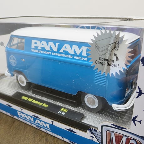 M2 MACHINES PAN AM 1:24 1960 Volkswagen Delivery Van 【パンナム】ミニカー