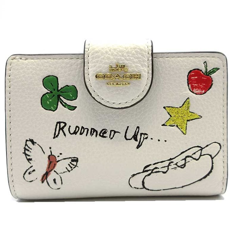 コーチ 折り財布 レザー ミディアム コーナー ジップ ウォレット 新品 コーチ COACH コーチ 財布 COACH アウトレット レザー