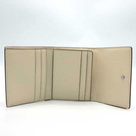 トリーバーチ 三つ折り財布 TORY BURCH BRITTEN メタリック レザー 171542 0725 723 SPARK GOLD アウトレット レディース