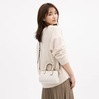 🎀コーチ COACH　ミニ ローアン クロスボディ バッグ・シグネチャー キャンバス　CW329 IMXU5