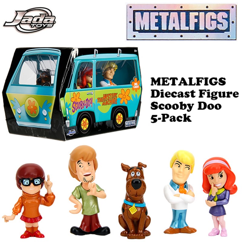 METALFIGS Diecast Figure Scooby Doo 5-Pack 【スクー