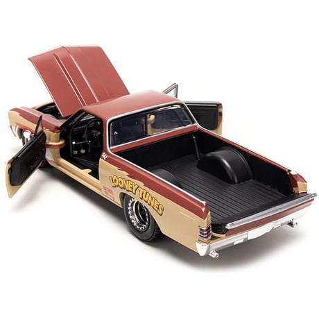 1:24 LOONEY TUNES 1967 CHEVY EL CAMINO w/ TASMANIAN DEVIL 【ルーニーチューンズ】ミニカー