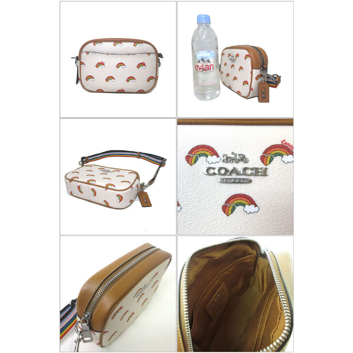 コーチ ショルダーバッグ COACH ジェイミー PVC レインボー プリント ...