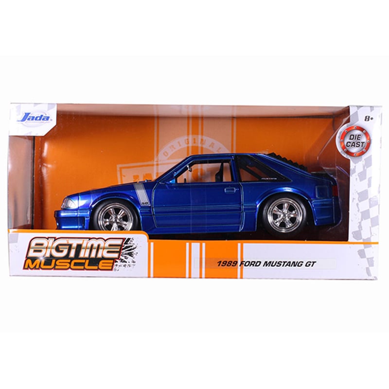 JADATOYS 1:24 BTM 1989 Ford Mustang GT ミニカー | I