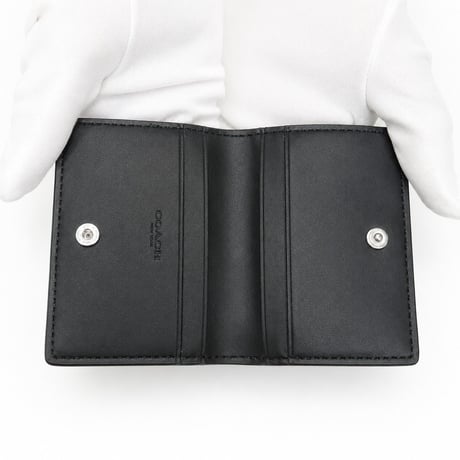 🎀コーチ COACH　カード ケース・チャーム　CEZ23 SV/BK