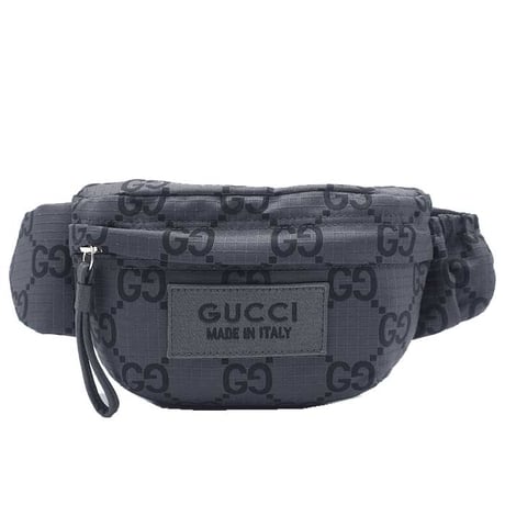 HUGO パンチング　ベルトバッグ ヒューゴボススムース＆パンチング ウエストバッグ ベルトバッグ