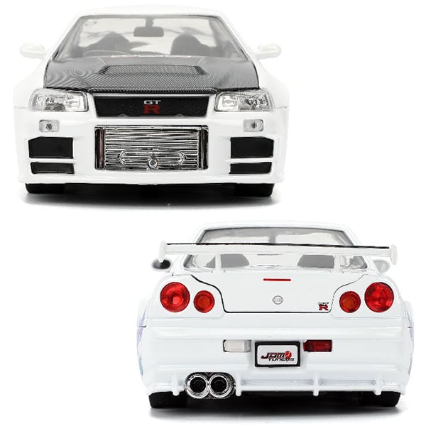JADATOYS 1:24 JDM TUNER 2002 Nissan Skyline GT-