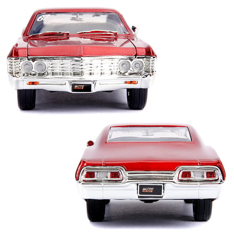 JADATOYS 1:24 BTM 1967 Chevy Impala SS ミニカー