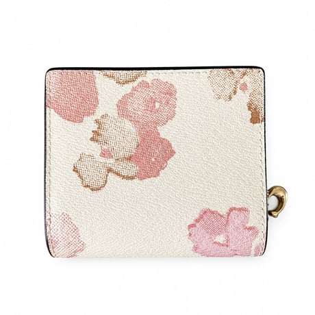 🎀コーチ COACH　スナップ ウォレット・フローラル プリント　CR797 IMCAH