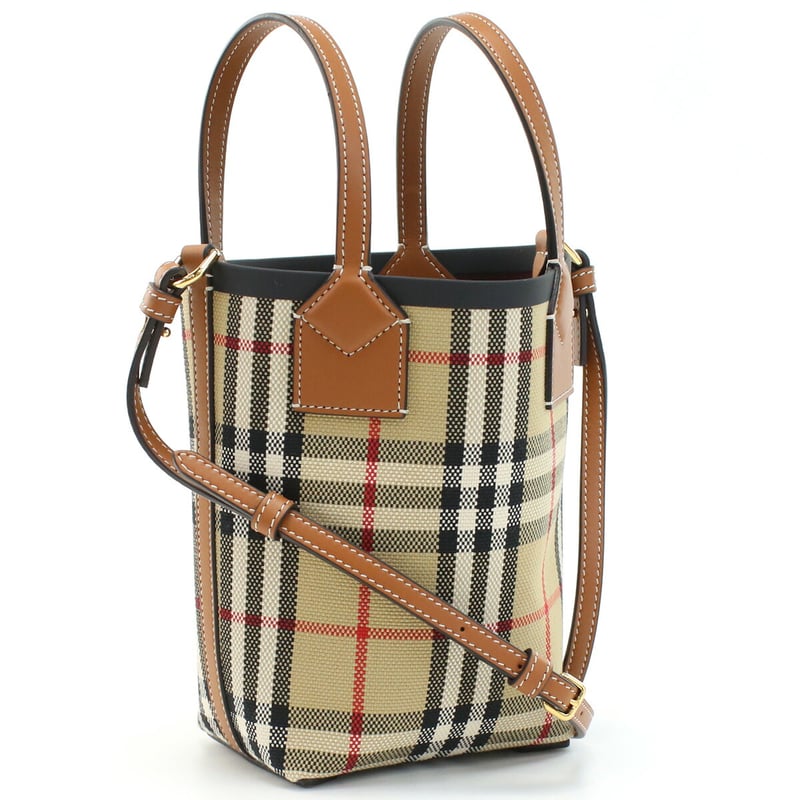 バーバリー BURBERRY ミニロンドン トートバッグ 8070461 A7026 VINT