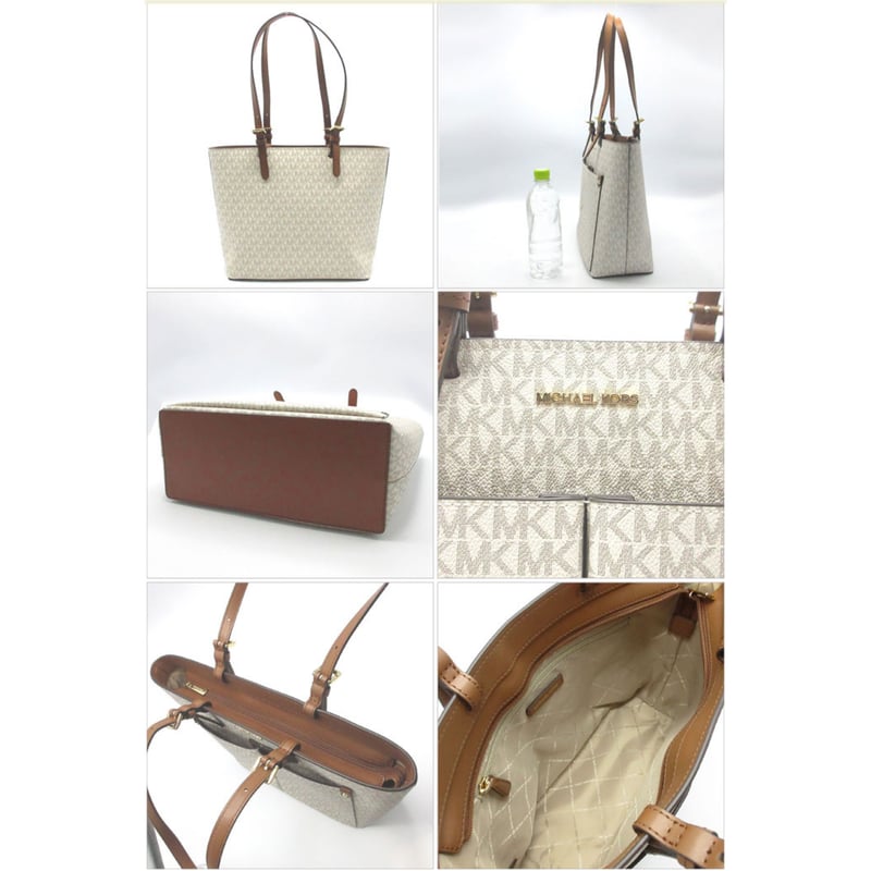 タイプ2】マイケルコース トートバッグ MKシグネチャー ダブル  