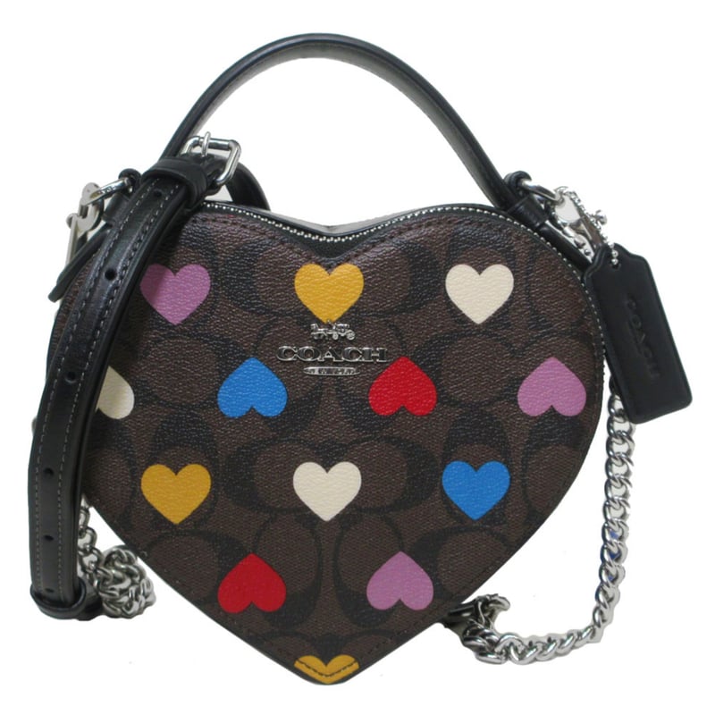 コーチ ショルダーバッグ COACH シグネチャー ハート プリント コーチ ショルダーバッグ COACH シグネチャー ハート プリント