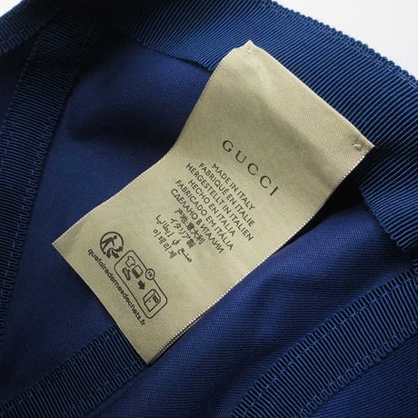 グッチ GUCCI カレッジ インターロッキングG コットン 1921 ベースボールキャップ 773135 4HA7F 4200 ブティックライン メンズ