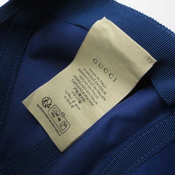 グッチ GUCCI カレッジ インターロッキングG コットン 1921 ベース