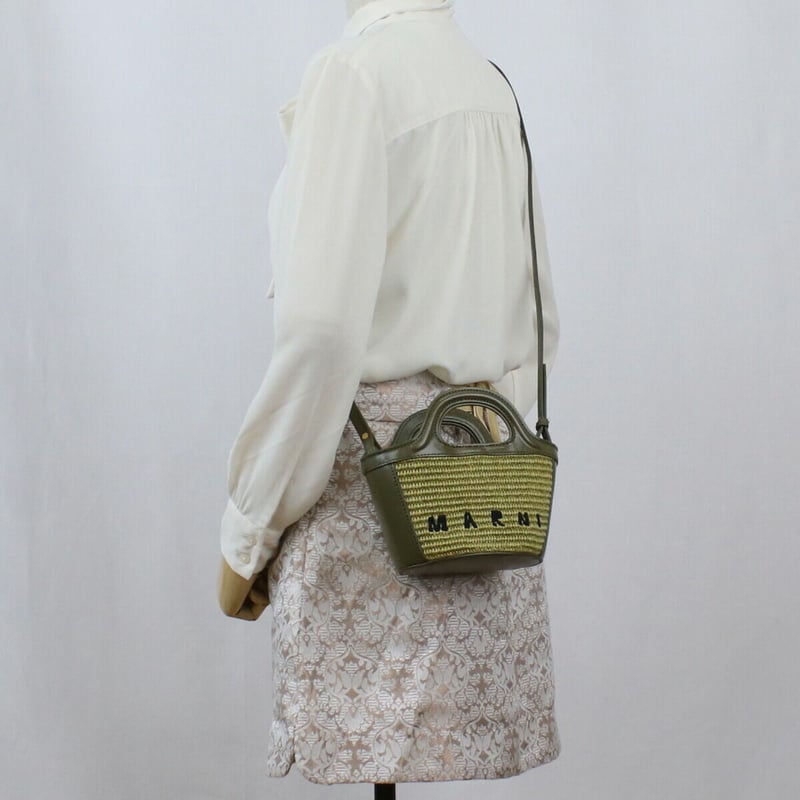 マルニ MARNI カゴバッグ ブランド 2way ハンドバッグ マルニ MARNI カゴバッグ ブランド 2way ハンドバッグ