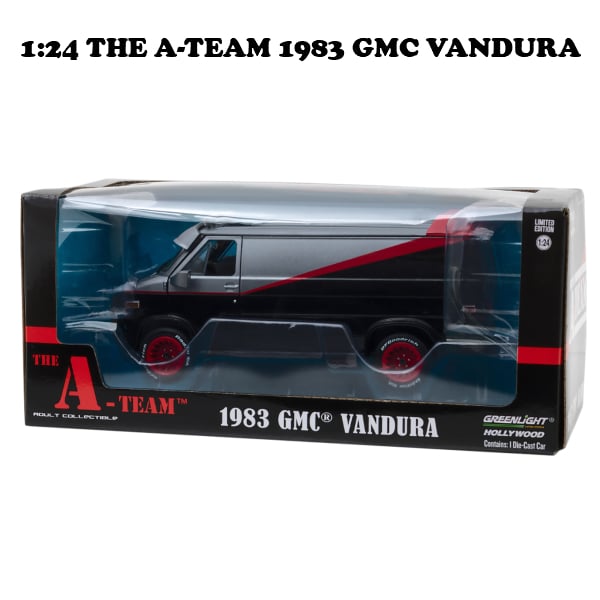 1:24 THE A-TEAM 1983 GMC VANDURA 【特攻野郎Aチーム ミニカー