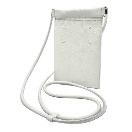 ✨メゾンマルジェラ ショルダーバッグ PHONE SHOULDER SA1VZ0002 P4745 T1003 (ホワイト系) アウトレット レディース