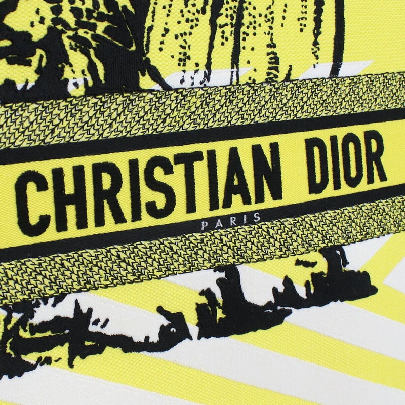 クリスチャンディオールスポーツ ブルゾン M バックプリント ロゴ イエロー org.jpg