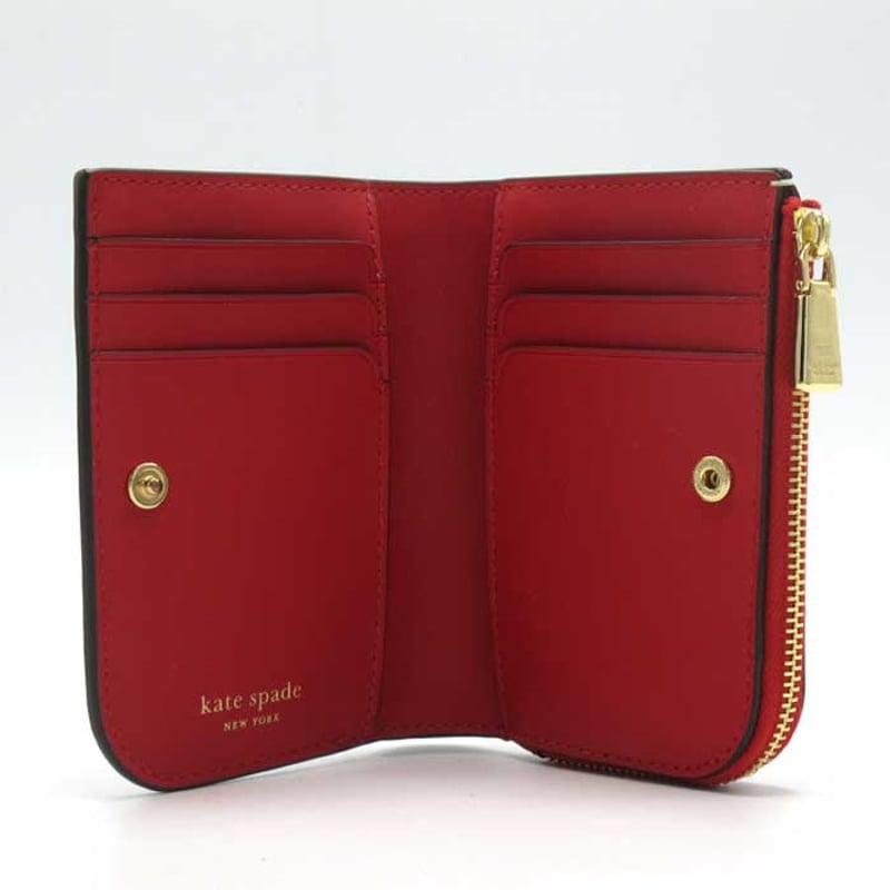 🎀ケイトスペード 二つ折り財布 kate spade NEW YORK コンパクト
