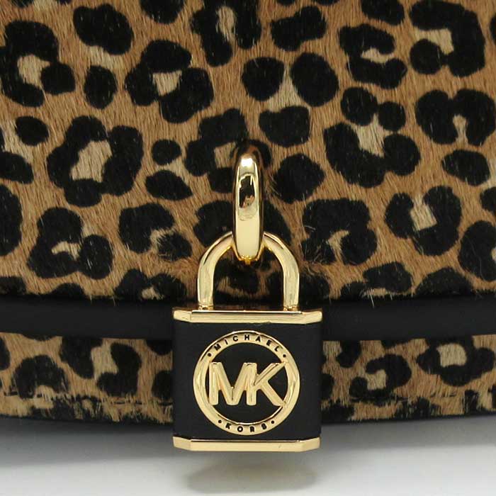 マイケルコース ショルダーバッグ レオパード柄 スモール チェーン