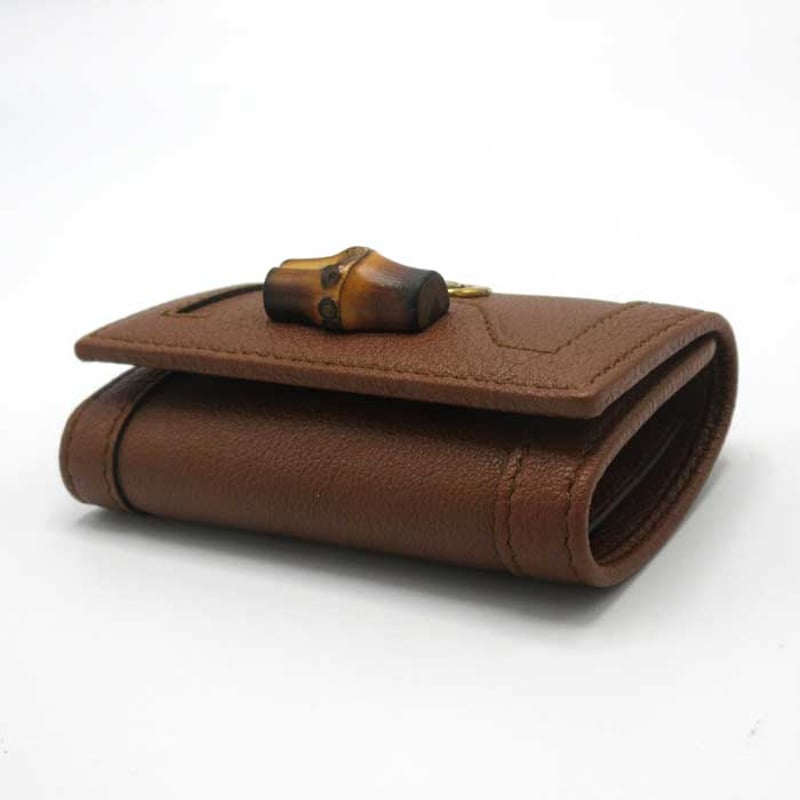 グッチ キーケース GUCCI DIANA レザー バンブー 6連キーケース 658636