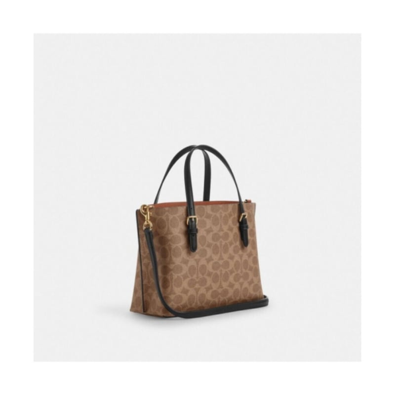 🎀コーチ COACH モリー トート バッグ 25・シグネチャー キャンバス