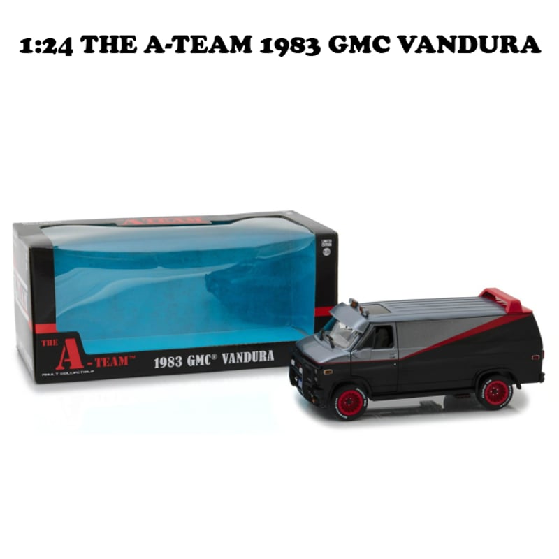 1:24 THE A-TEAM 1983 GMC VANDURA 【特攻野郎Aチーム ミニカー
