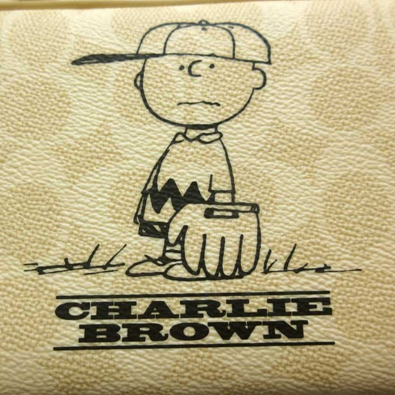 SundayMac COACH x PEANUTS チャーリー・ブラウン 公式】コーチアウトレット | 【COACH X PEANUTS】スナップ ウォレット