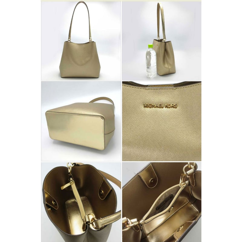 マイケルコース ショルダーバッグ PRATT ミディアム バケット  