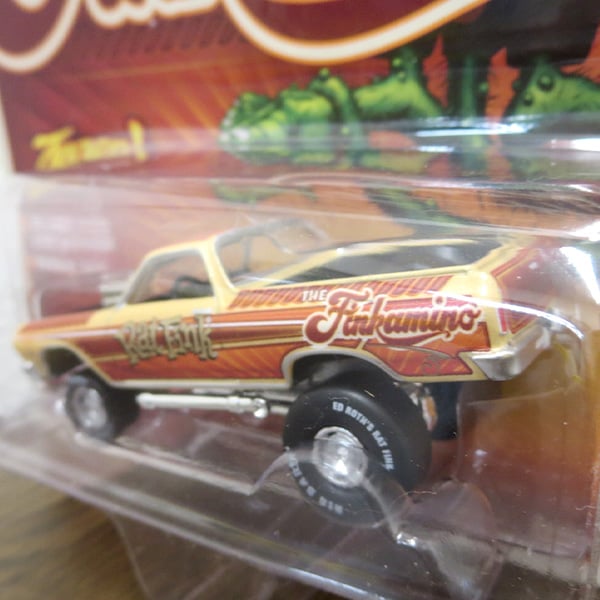 1:64 Rat Fink 1965 Chevrolet El Camino Zinger 【