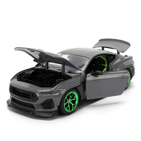 JADATOYS 1:24 BTM 2024 Ford Mustang RTR ミニカー