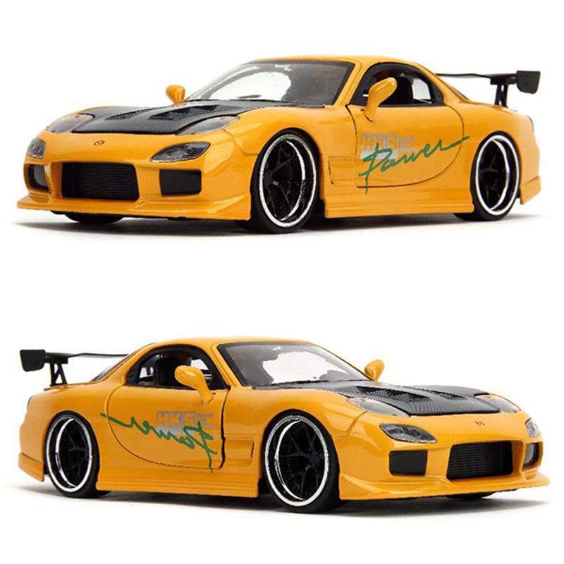 JADATOYS 1:24 JDM TUNER 1993 Mazda RX-7 HKS Tun