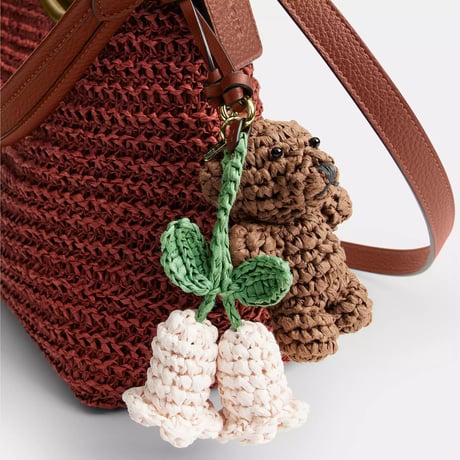 🎀コーチ COACH　ローレル ショルダー バッグ・チャーム　CES23 IMYLK