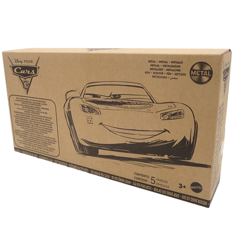 MATTEL 1:55 DISNEY PIXAR CARS 3 PISTON CUP SET【