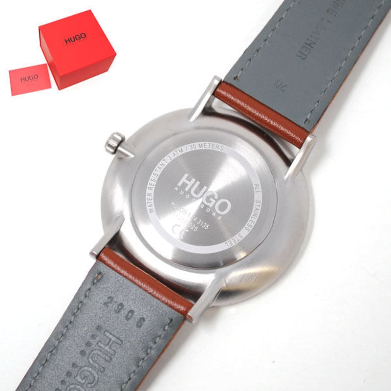 HUGO BOSS ヒューゴボス 1530032 GUIDE レザー 腕時計 メンズ | ITUKL 