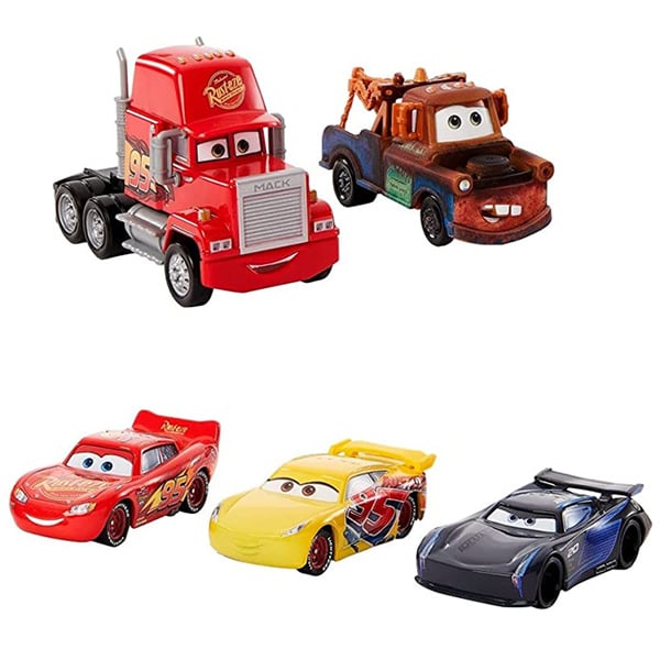 MATTEL 1:55 DISNEY PIXAR CARS 3 PISTON CUP SET【