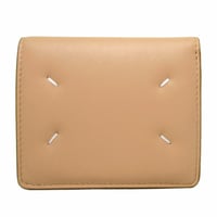 メゾンマルジェラ 二つ折り財布(小銭入れあり) Maison Margiela 無地 S56UI0140 P4303 T2057(ベージュ系) アウトレット レディース