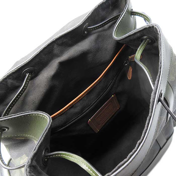 ✨コーチ バッグ リュック COACH HITCH シグネチャー カモ プリント