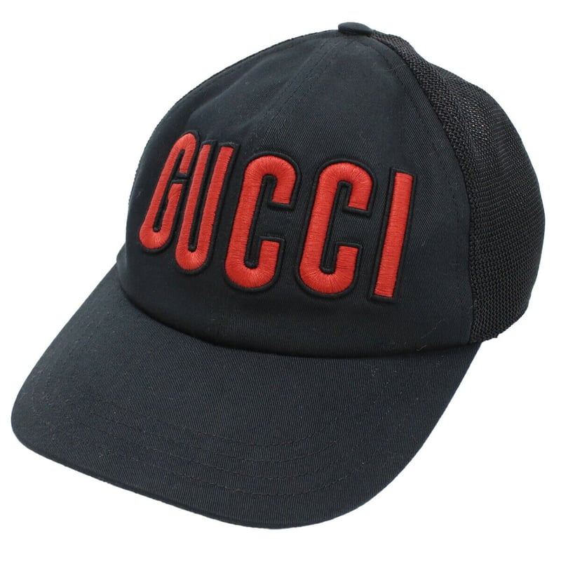 グッチ GUCCI メンズ－キャップ ブランド ロゴ 701324 4HA0Y 1060 ブラ
