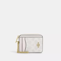 🎀コーチ COACH　ジップ カード ケース・シグネチャー キャンバス　CW883 IMXU5