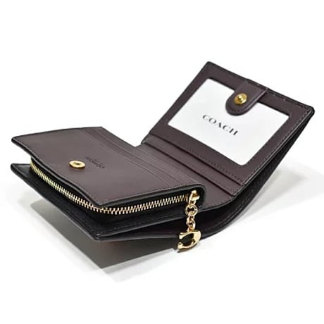 🎀コーチ COACH スナップ ウォレット C6092 IMBLK